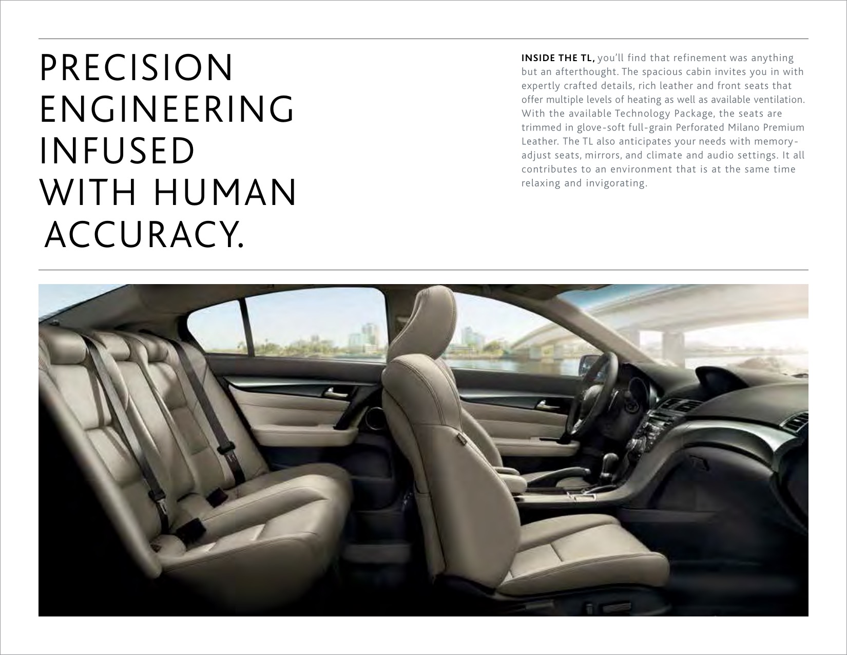 2014 Acura TL Brochure Page 16